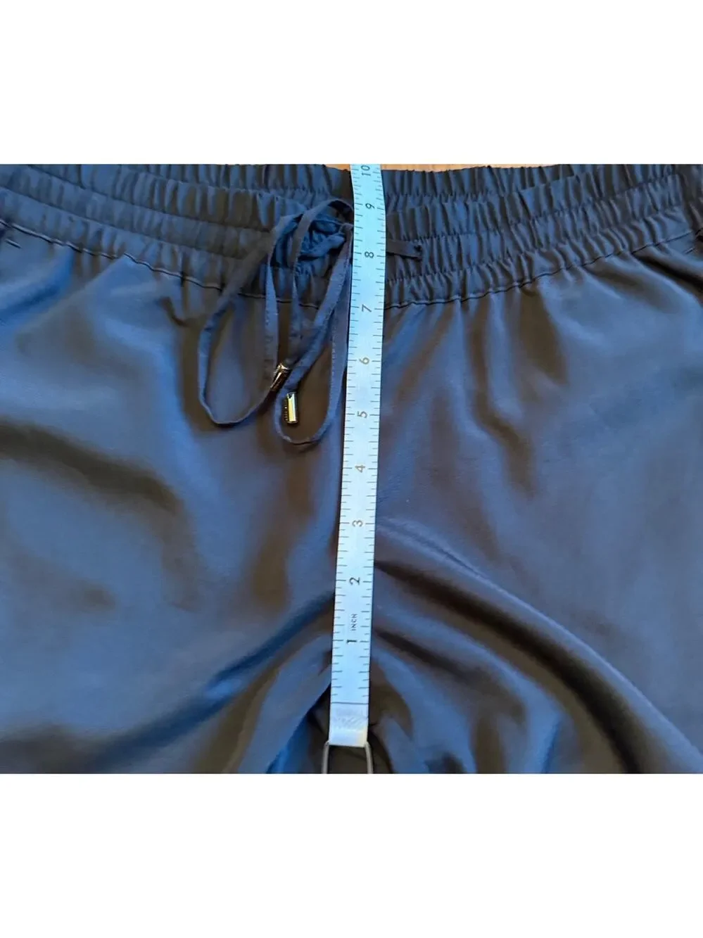 Michael Kors Black Drawstring Elastic Waist Jogger Pants Women's Size 4